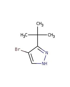 Astatech 4-BROMO-3-(TERT-BUTYL)-1H-PYRAZOLE; 1G; Purity 95%; MDL-MFCD00127339